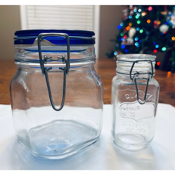 Bormioli Rocco Fido Food Storage - Made in Italy & Quality Airtight Glass Jars - Picture 1 of 7